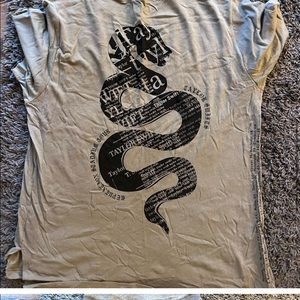 New Taylor swift snake reputation shirt